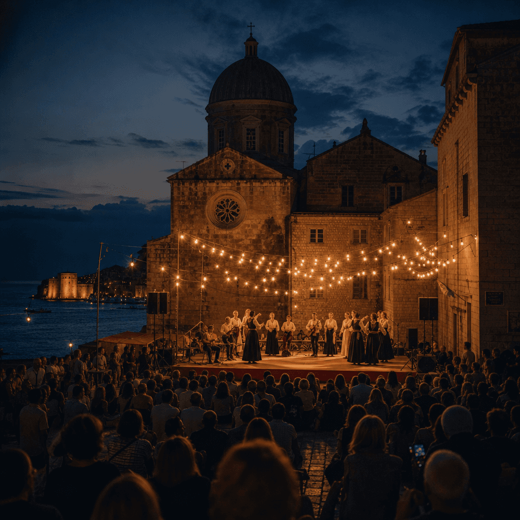 Noćni kulturni festival u povijesnoj dalmatinskoj jezgri