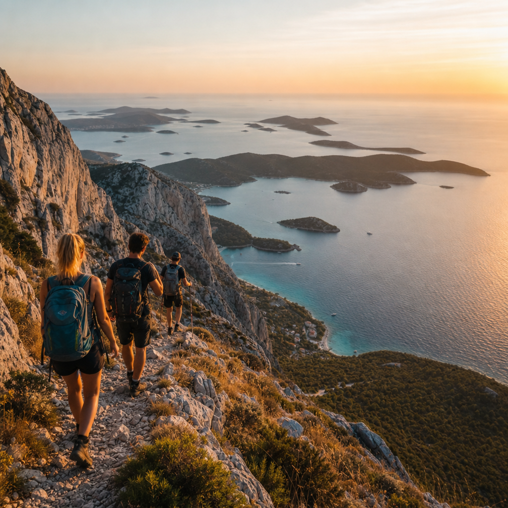 Velebit — pohod na izlazak sunca